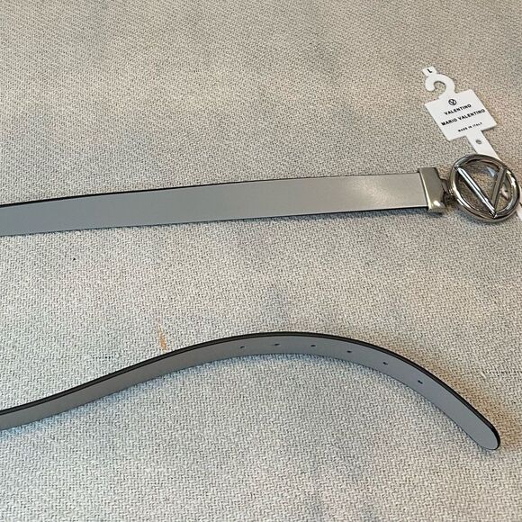 NEW Valentino Leather Giusy Bombe Belt Women’s Size Large Made in Italy NWT $350 - Picture 4 of 11